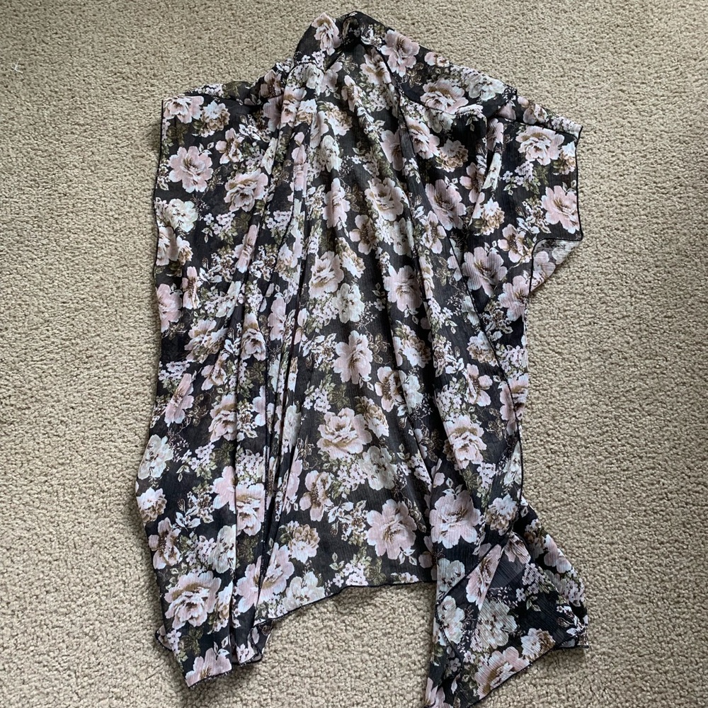 Floral kimono